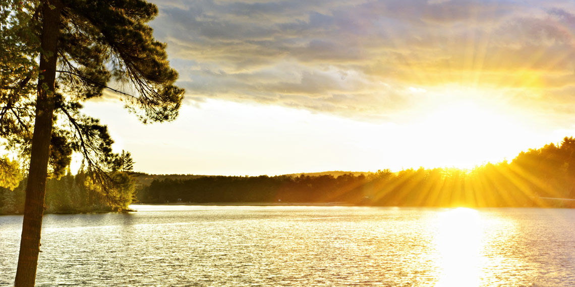Sunrise at Lake Murray
